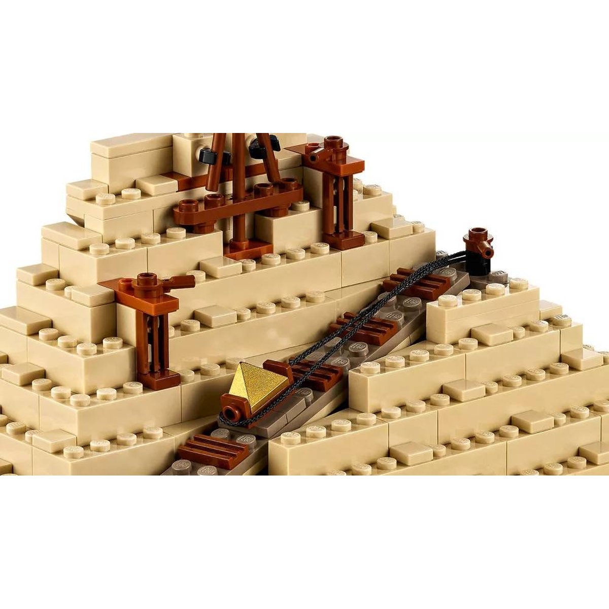 LEGO Architecture - Modèle de la Grande Pyramide de Gizeh - 21058 multicolore, LEGO