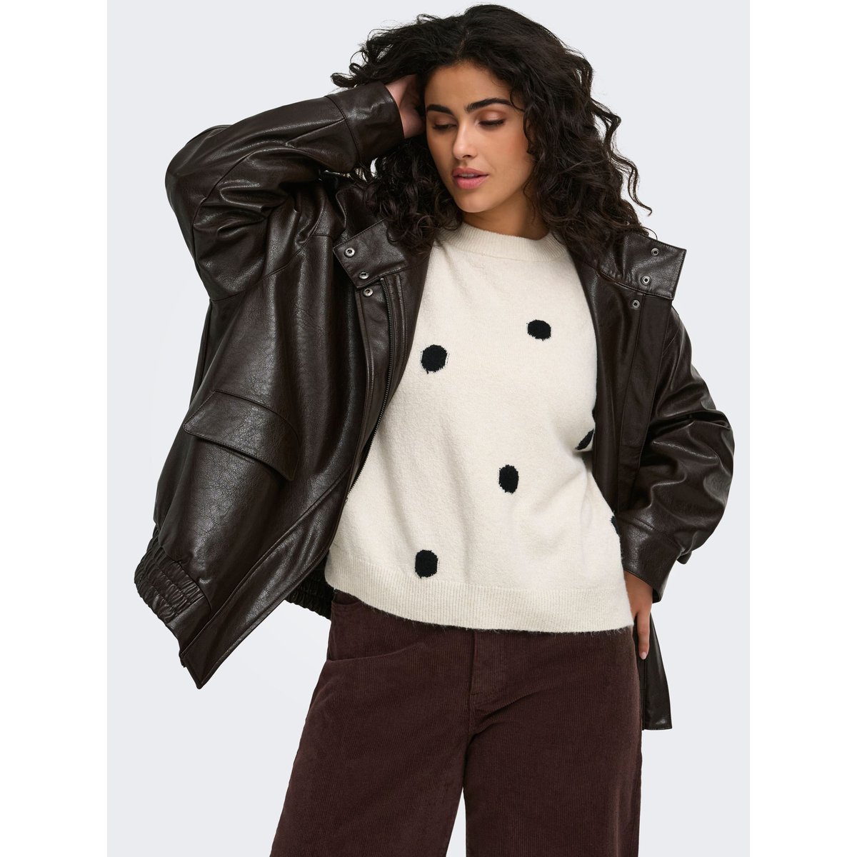 Pull En Maille birch, ONLY CARMAKOMA