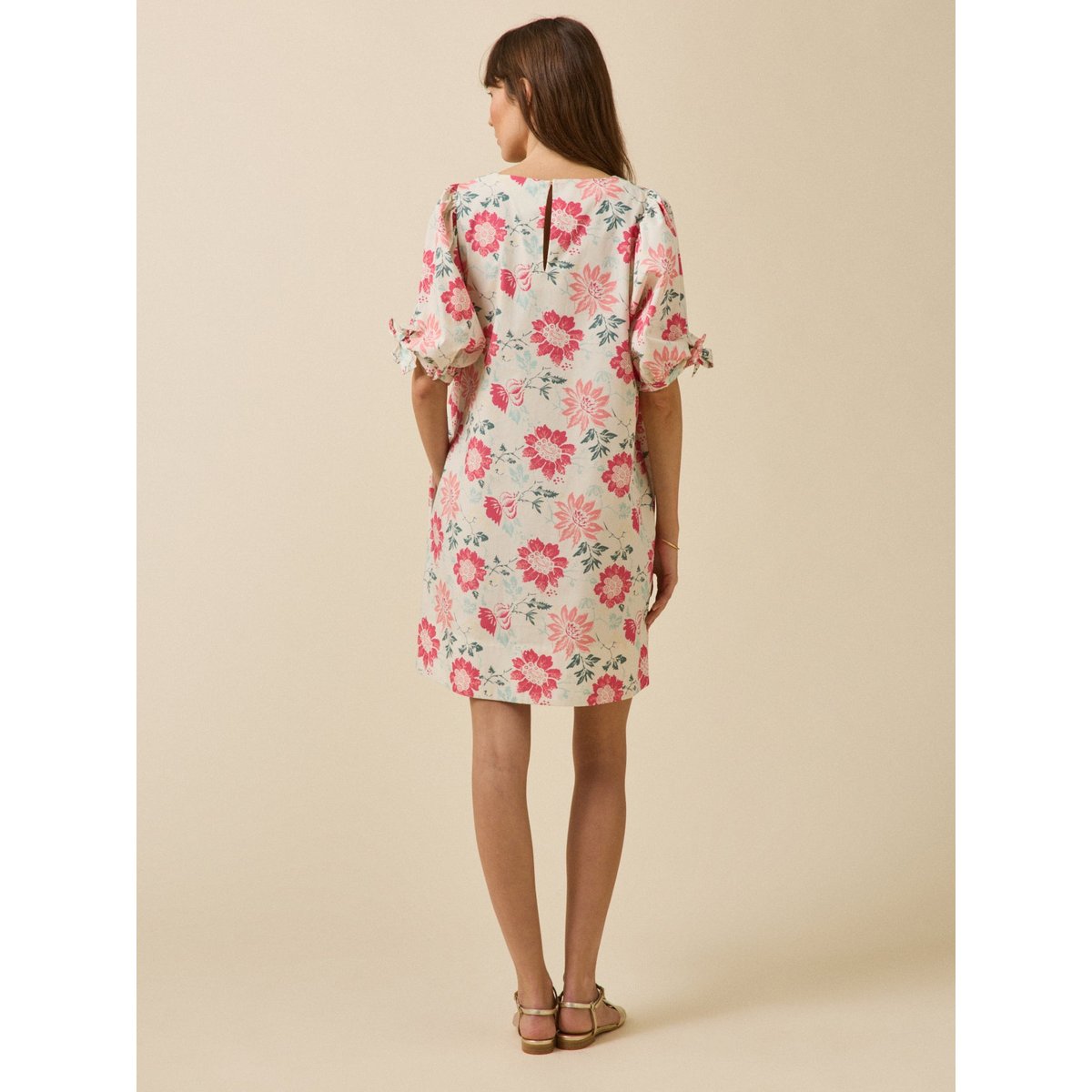 Robe courte cérémonie imprimé Rosala imprimé rosala, CYRILLUS