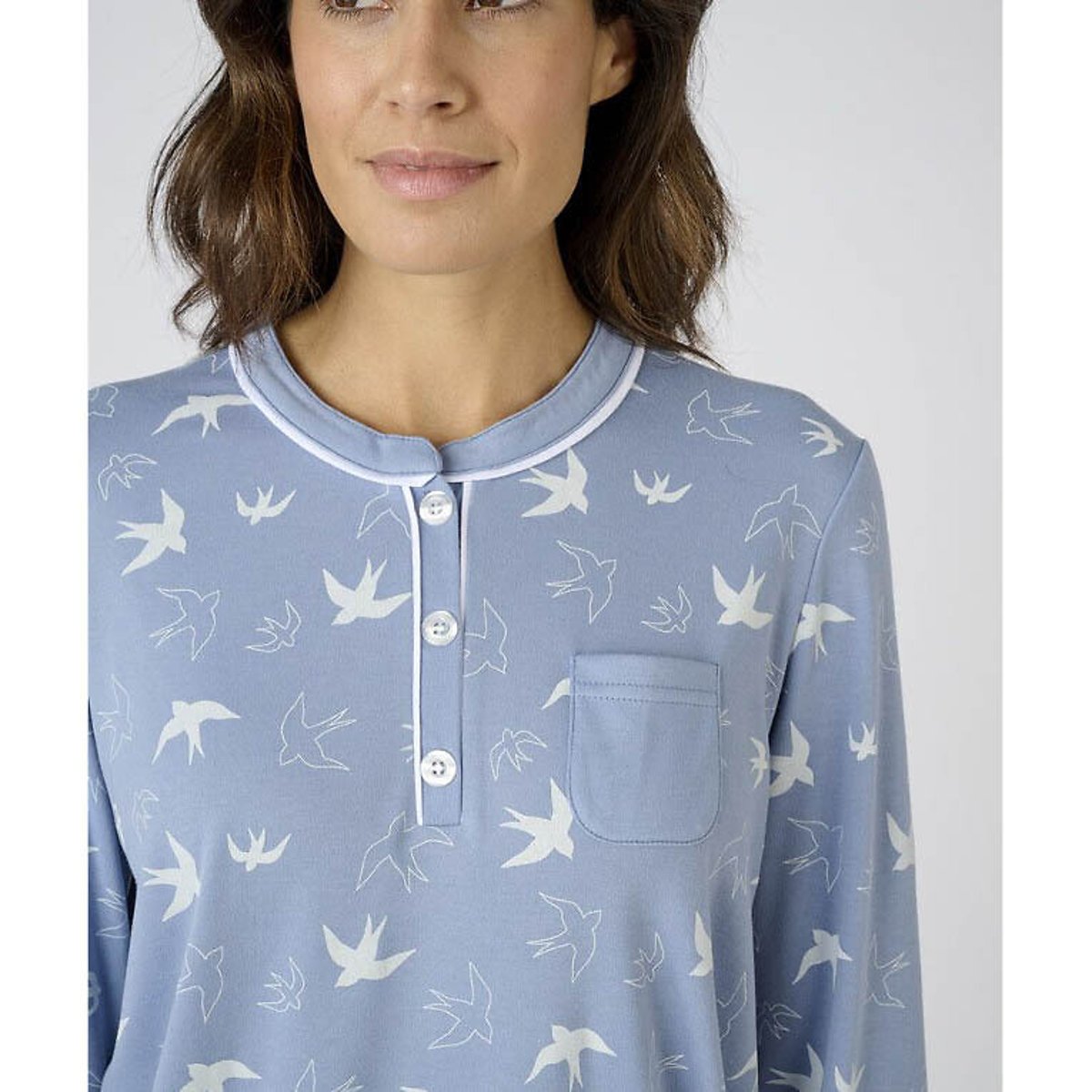 Ensemble de pyjama thermolactyl bleu, DAMART
