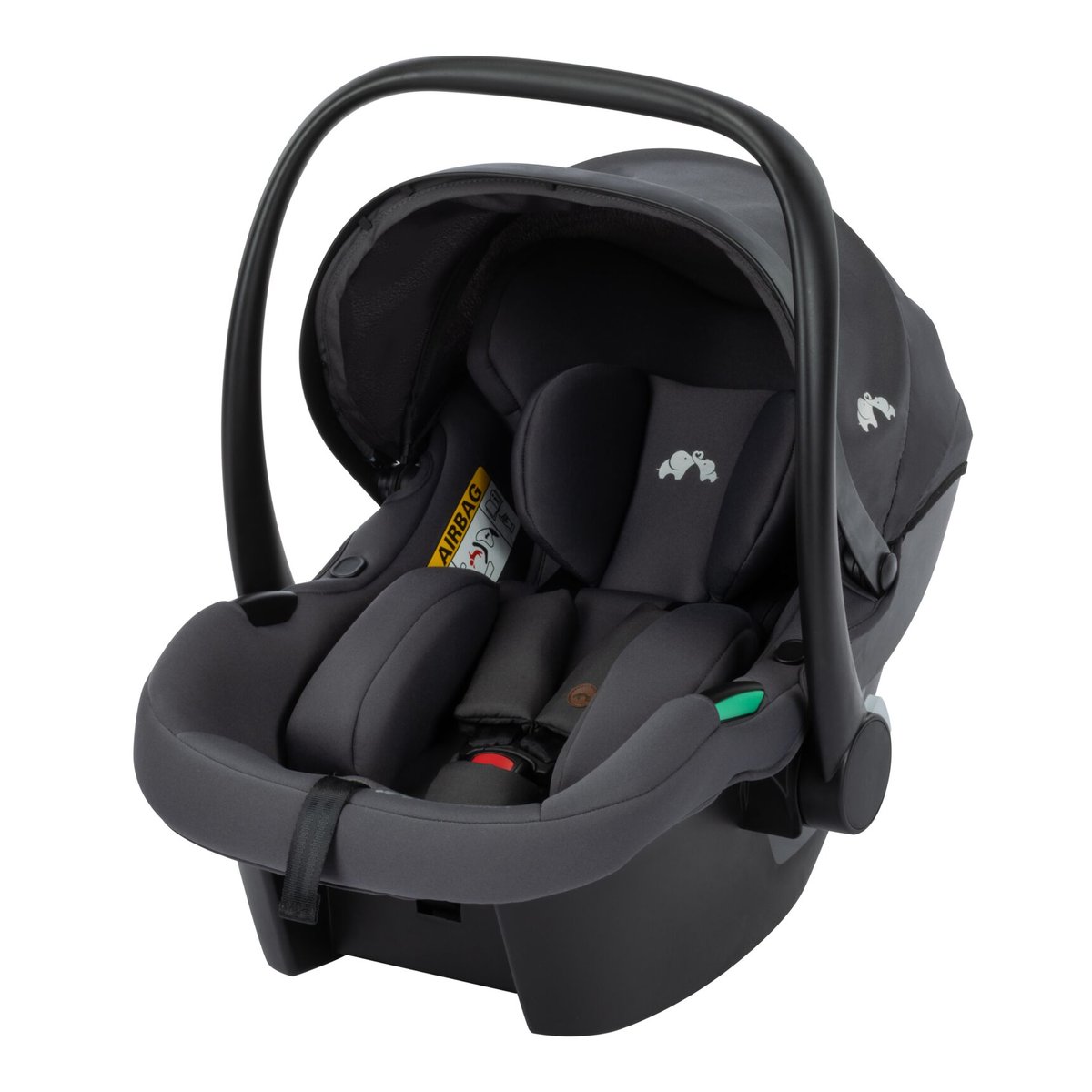 Poussette 3 en 1 i-size avec assise convertible en nacelle et cosi, Haze Trio Lux mineral graphite, BEBECONFORT