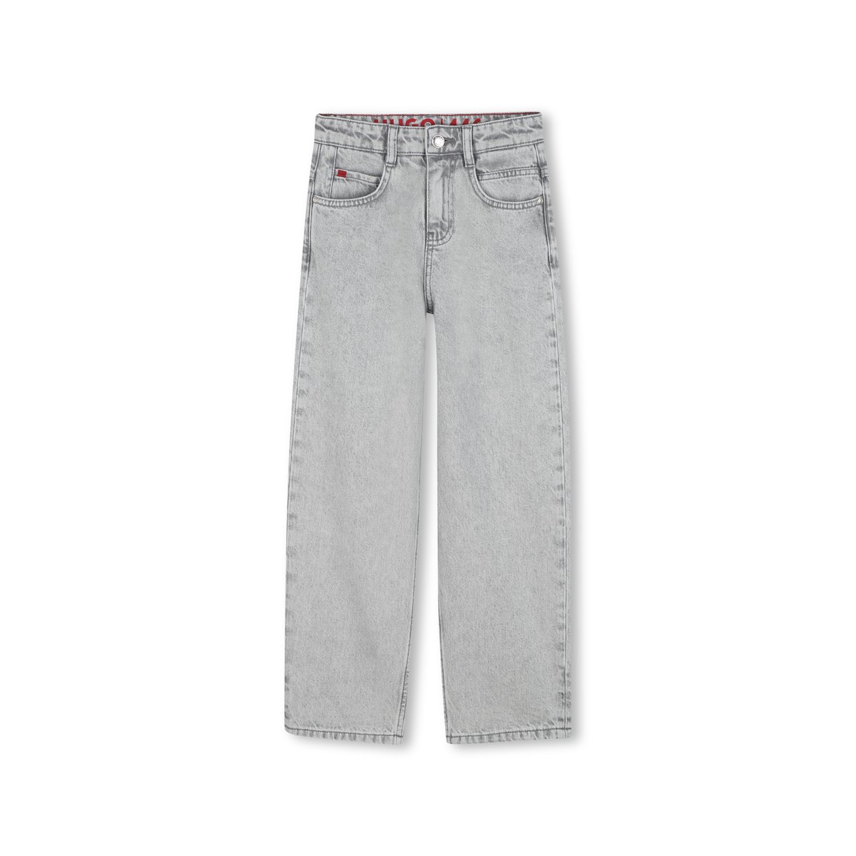 Pantalon en denim denim gris/bleu, HUGO KIDSWEAR