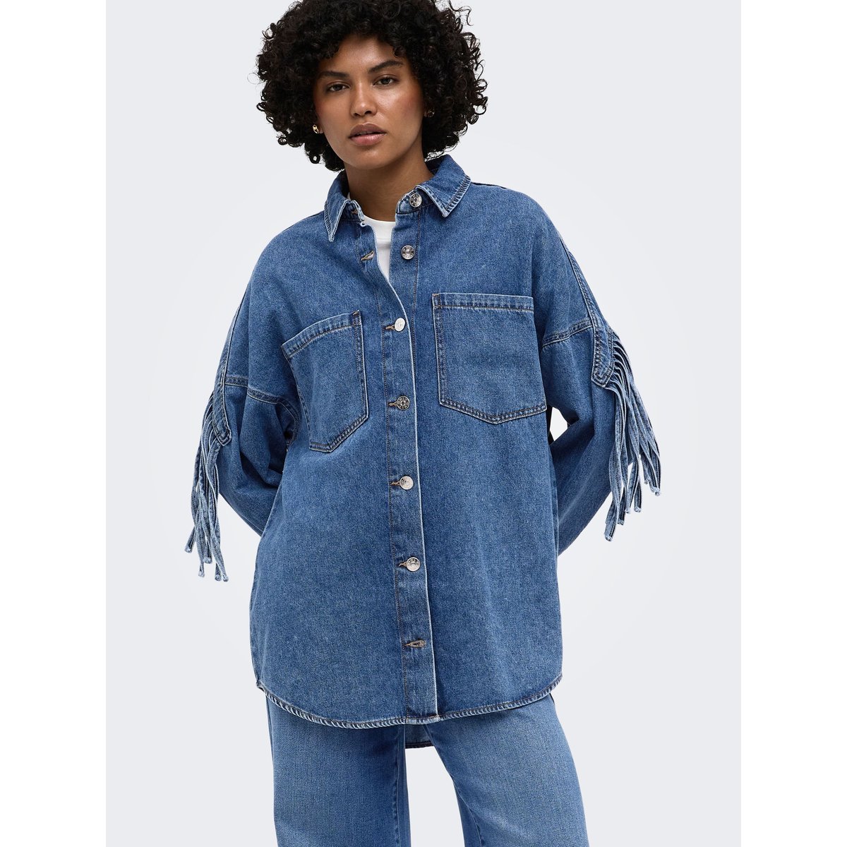 Chemise En Denim medium blue denim, ONLY