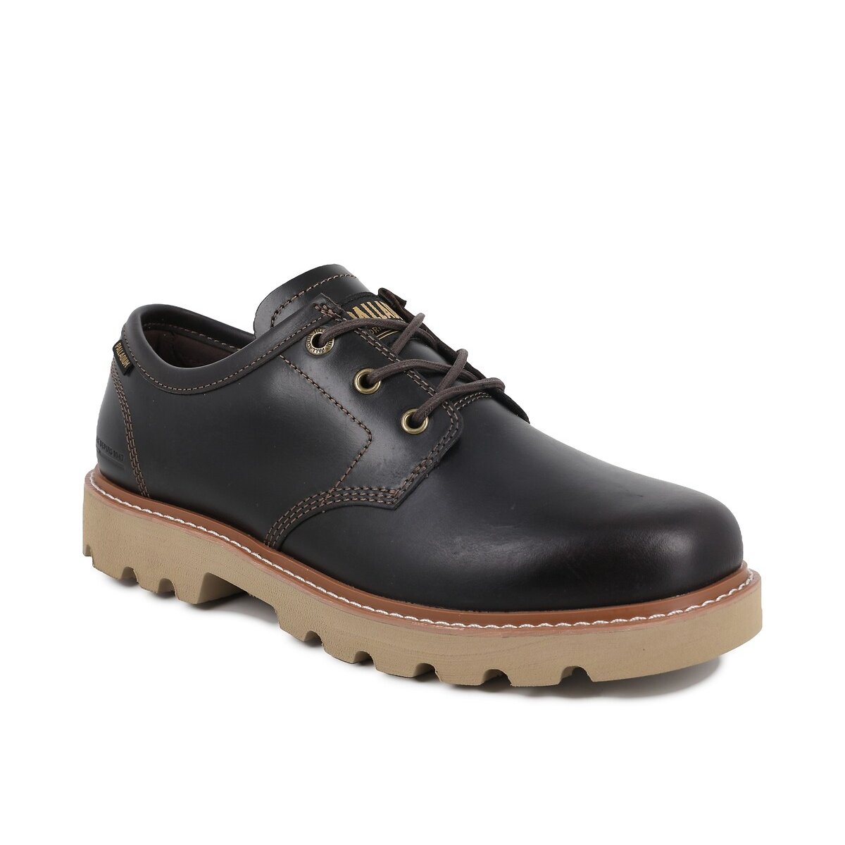 Derbies en cuir, Trooperlite Ox marron, PALLADIUM