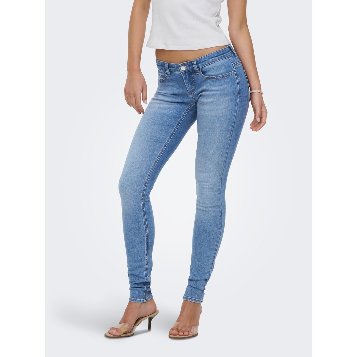 Jean Skinny light blue denim, ONLY