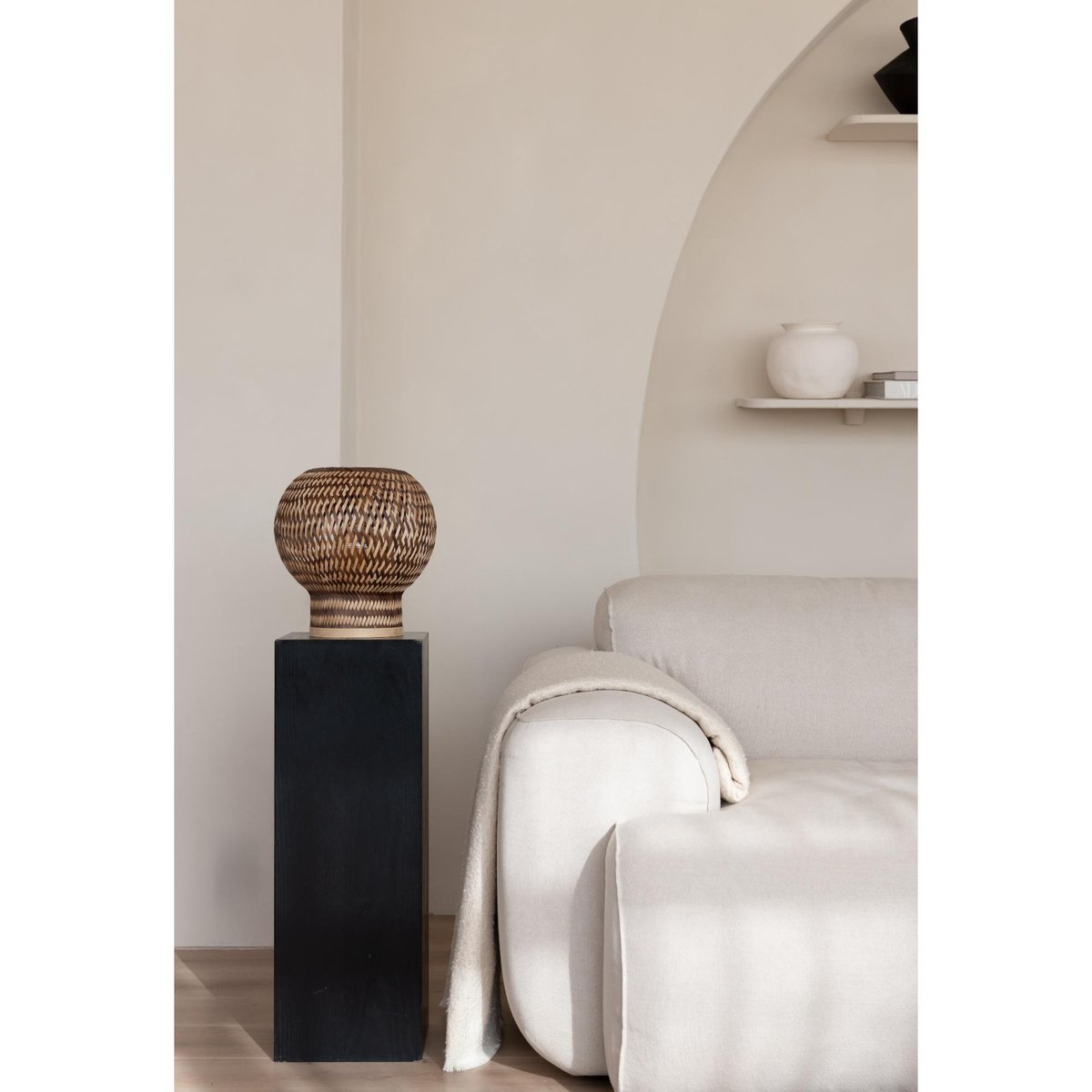 Lampe De Table Bambou BARBADOS naturel, GOOD & MOJO