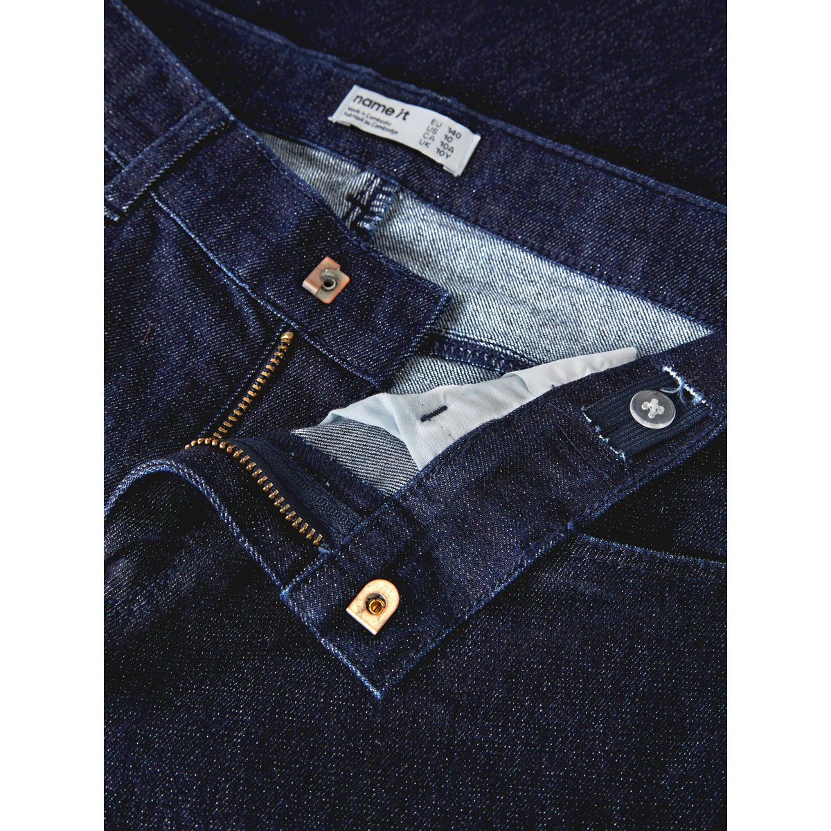 Jean bleu - dark blue denim1, NAME IT