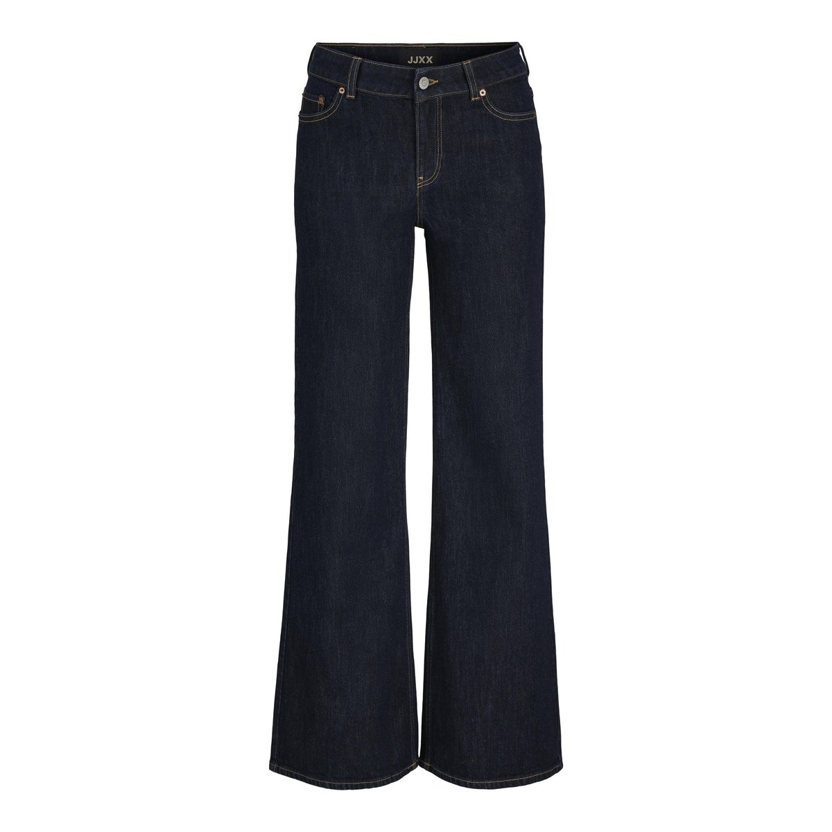 Jean Coupe Évasée dark blue denim, JJXX