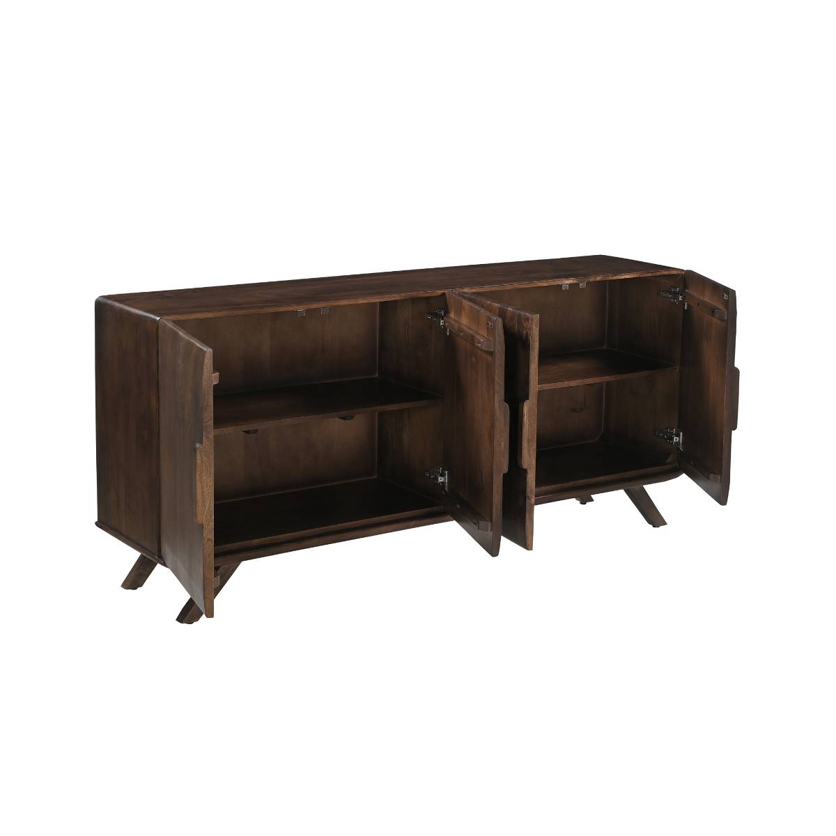 Buffet en bois de manguier NICOLAS bois foncé, MADE IN MEUBLES