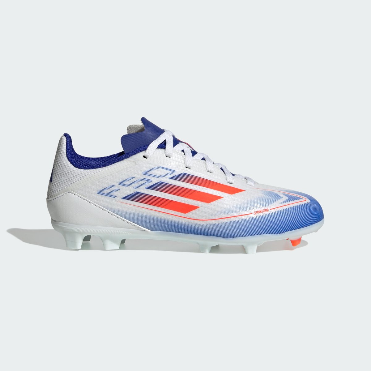 Chaussure à crampons F50 League Terrain souple/Multi-surfaces Enfants cloud white / solar red / lucid blue, adidas Performance
