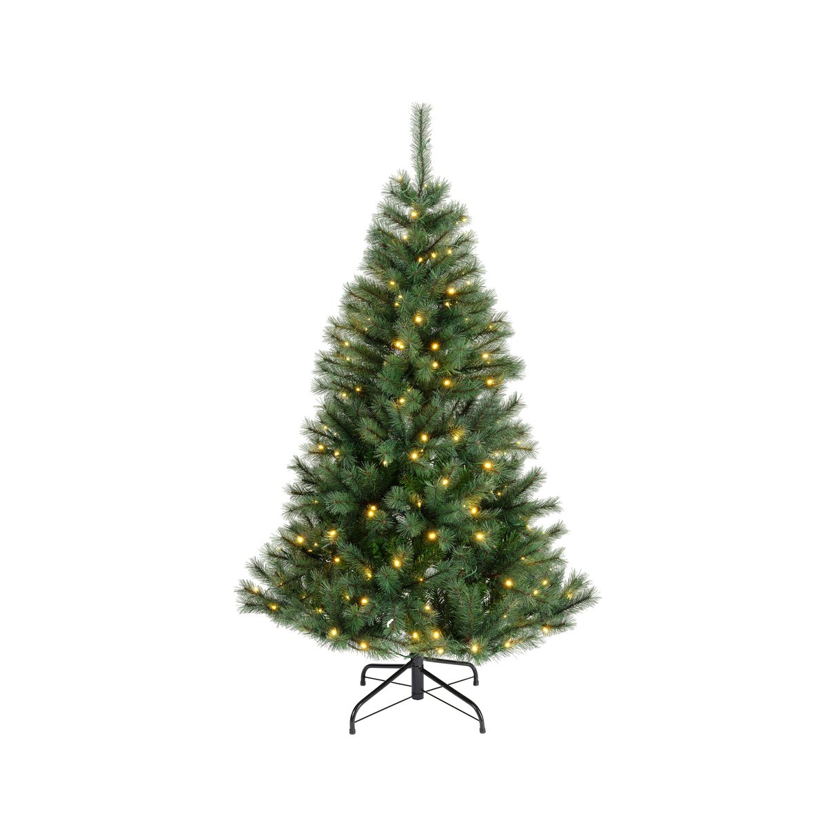 Sapin de Noël illuminé Canada H180 cm vert, PIER IMPORT