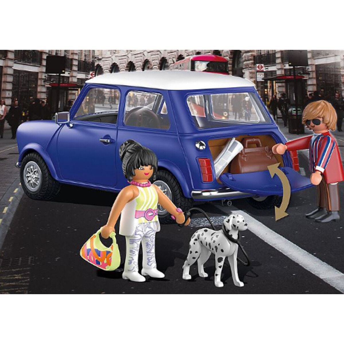 Mini Cooper multicolore, PLAYMOBIL