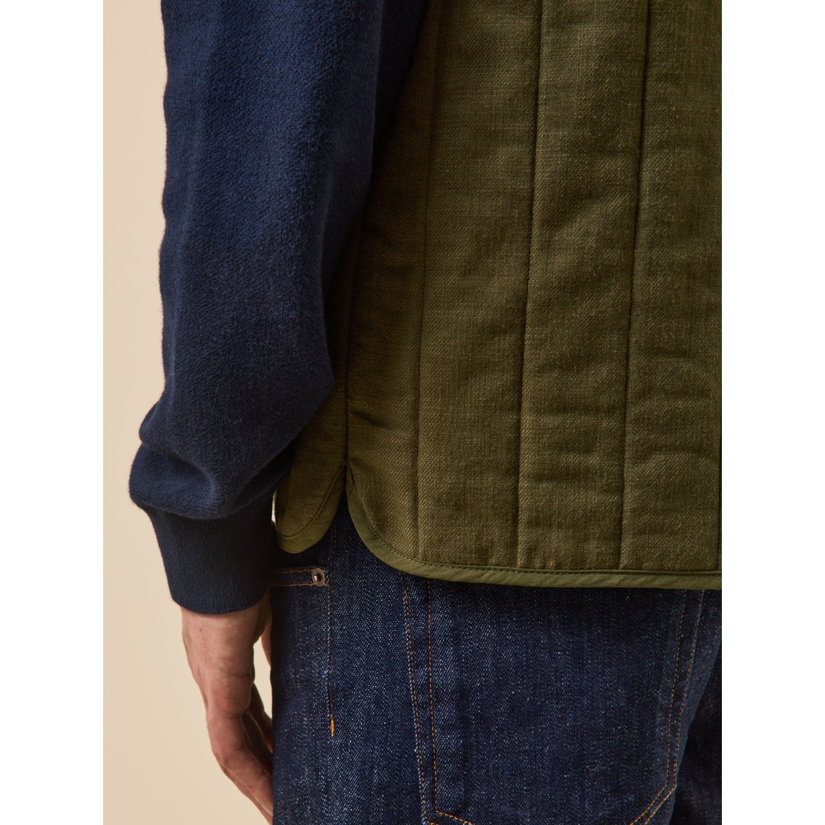 Veste sans manches kaki, CYRILLUS