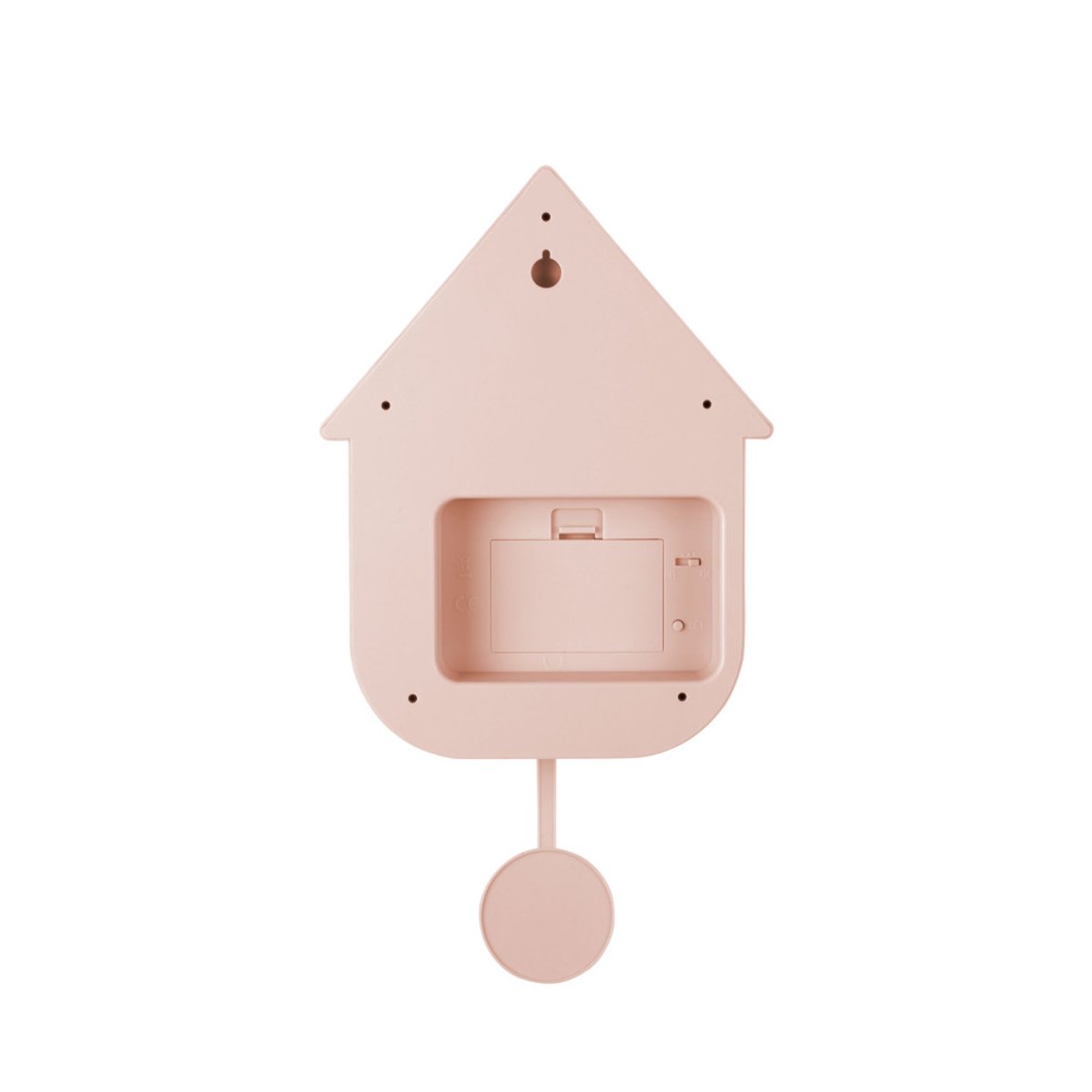 Horloge à pendule- MODERN CUCKOO rose pastel, KARLSSON