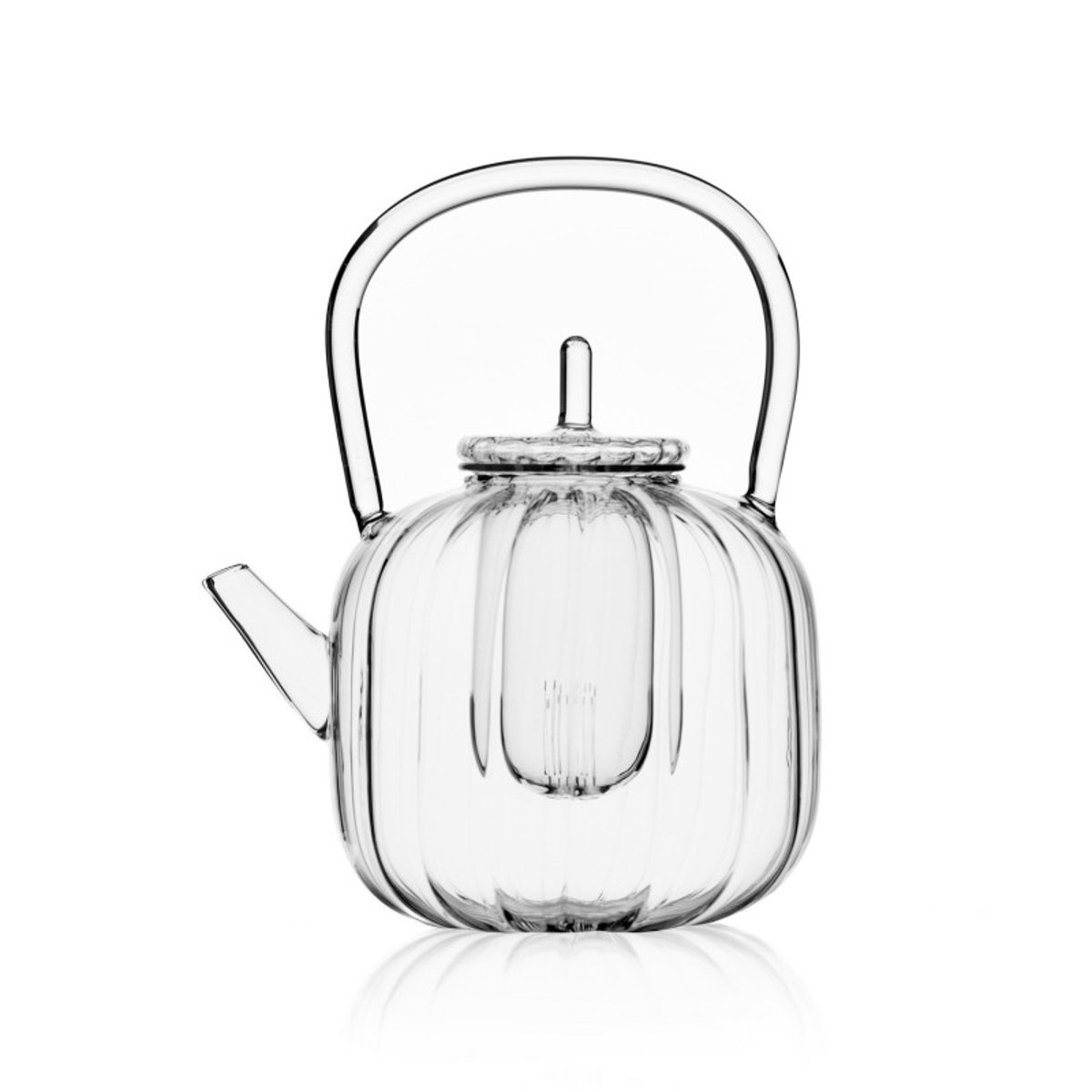 Théière en verre avec filtre CHA NO YU transparent, ICHENDORF