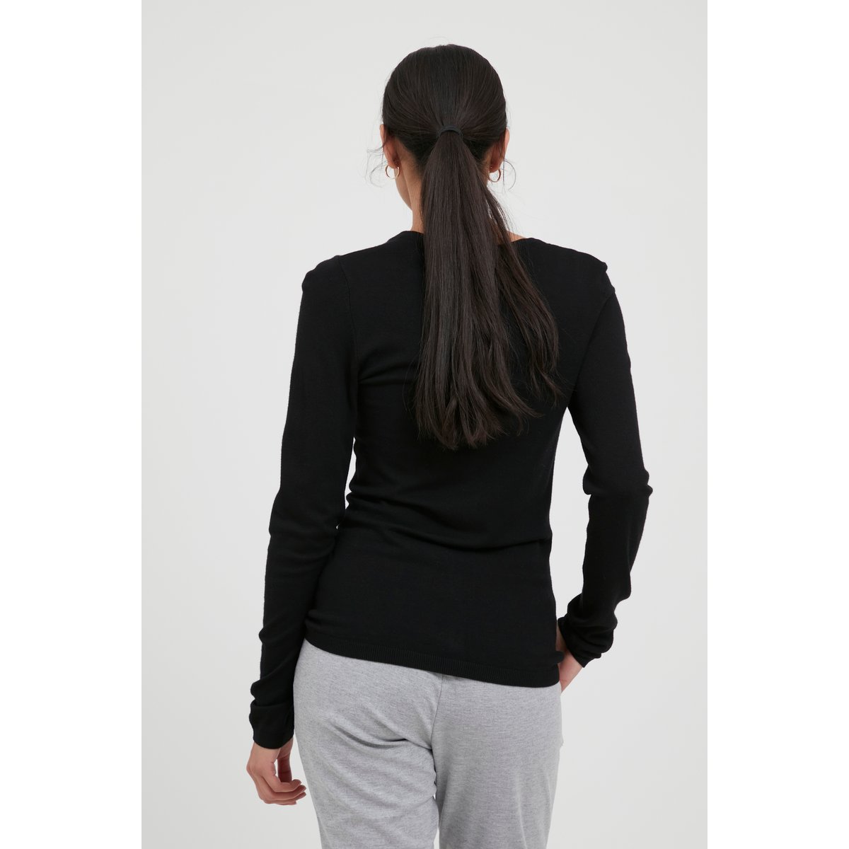 Long sleeve noir, ICHI