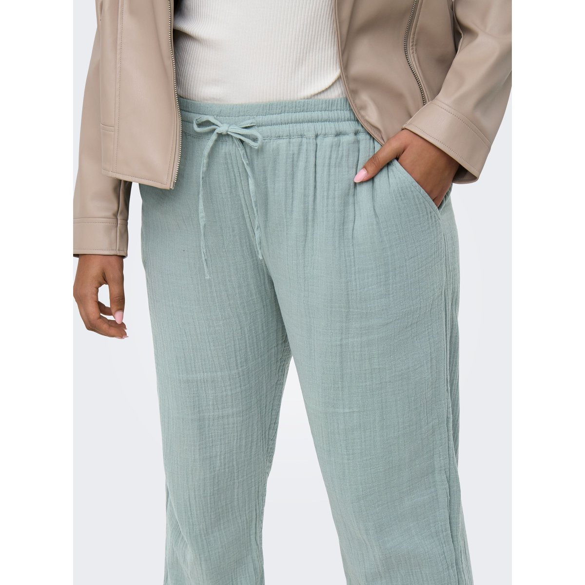 Pantalon À Jambe Large abyss, ONLY CARMAKOMA