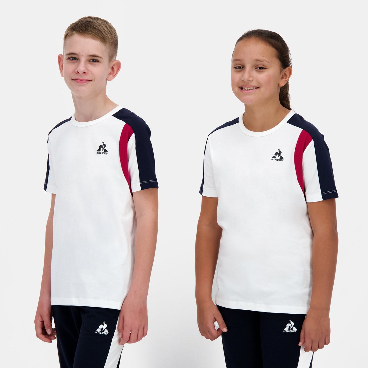 T-shirt Tricolore white light, LE COQ SPORTIF