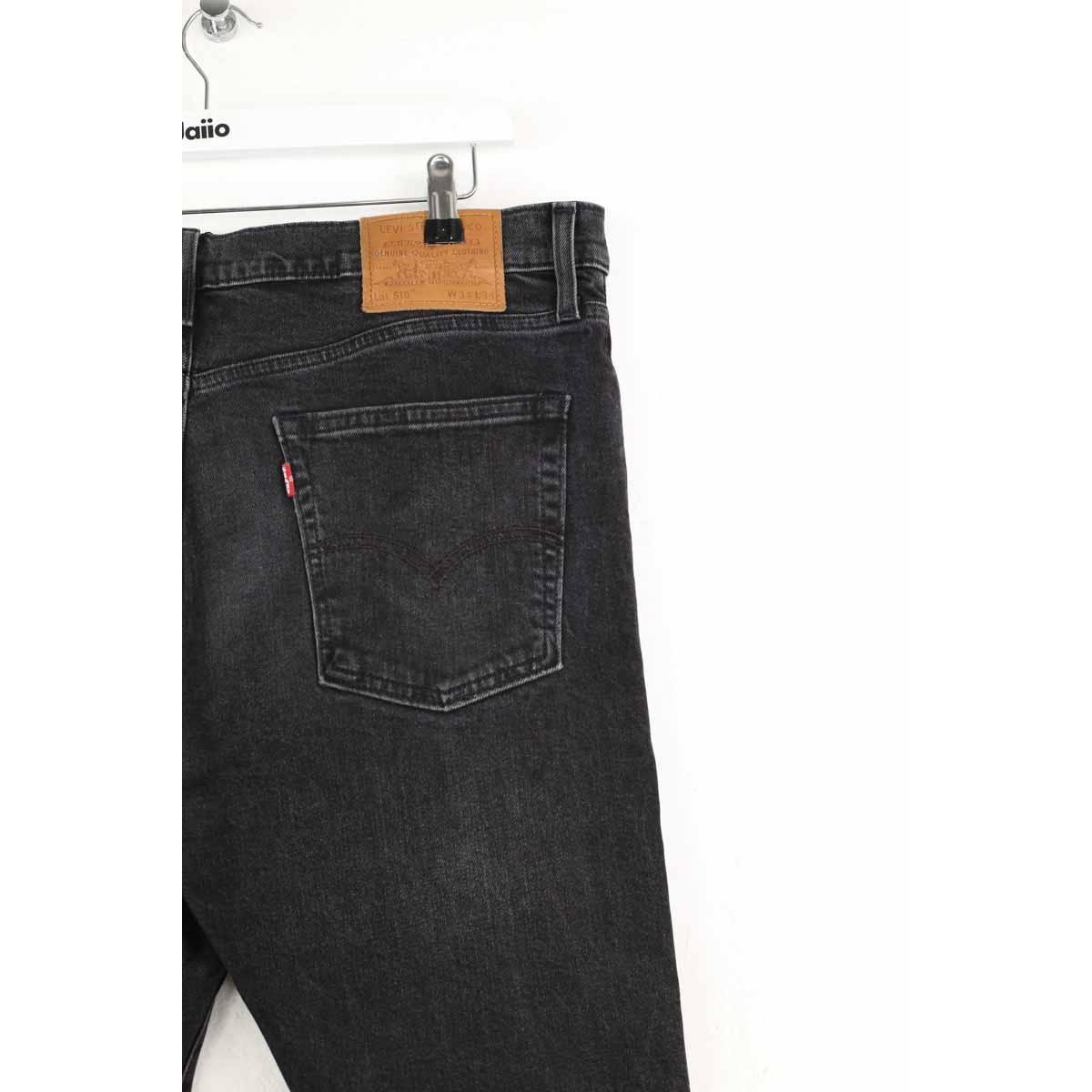 Jean droit - Très Bon État noir, LEVI'S