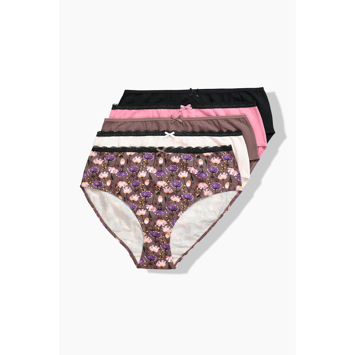 Lot de 5 culottes midi terre, ULLA POPKEN