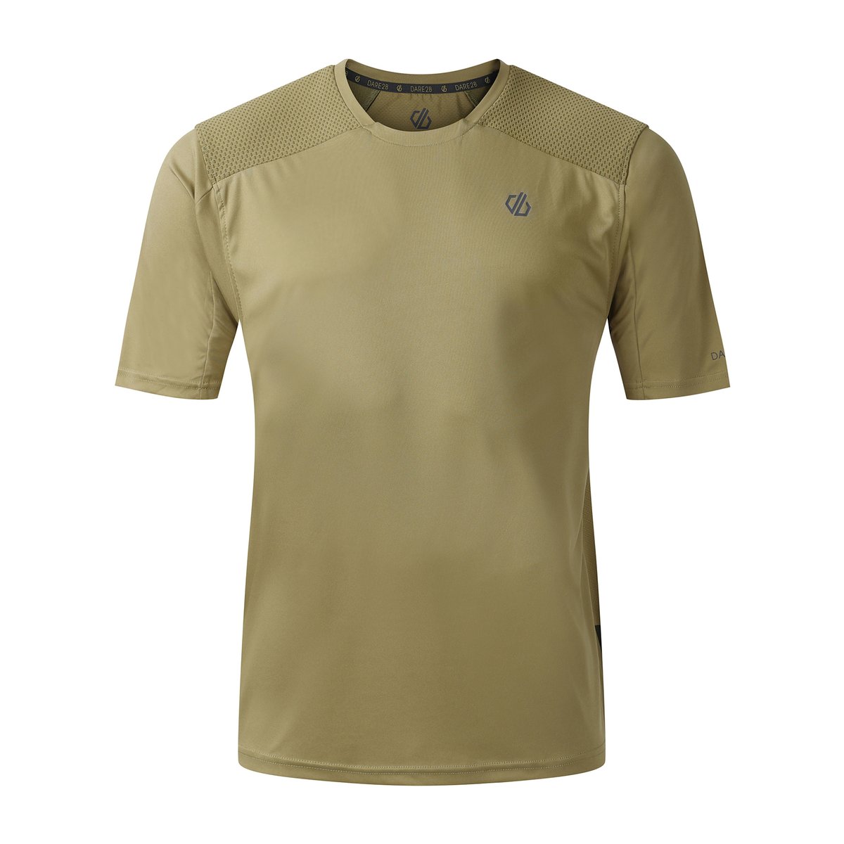 T-shirt uni manches courtes TRACKSTAND ACE kaki, DARE 2B