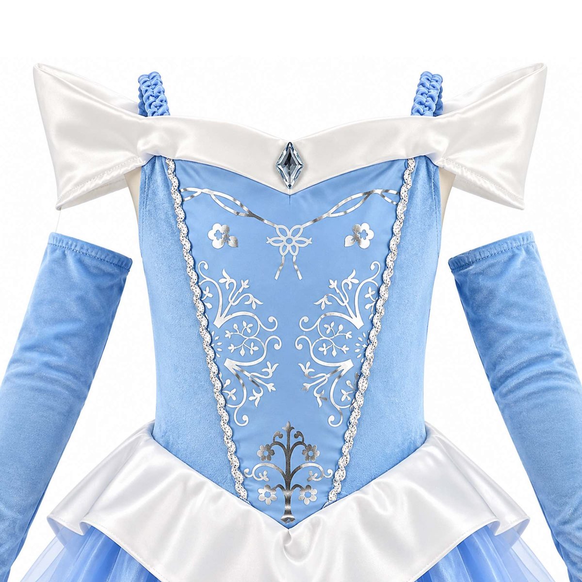 Déguisement enfant robe de princesse bleu, SEVIRA KIDS