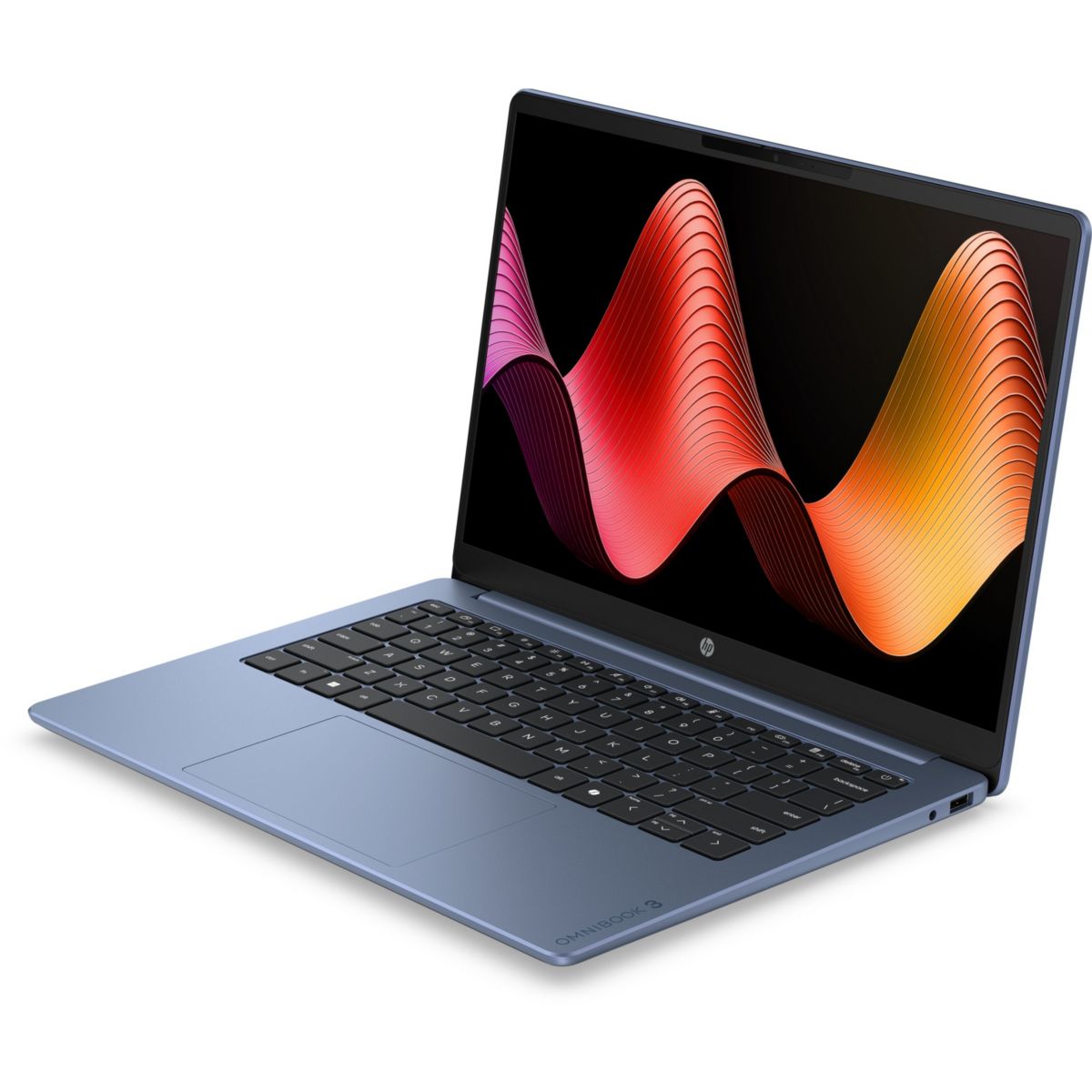 Ordinateur portable 14-ht0008nfx 14" Intel Core Ultra 5 225U 8 Go RAM DDR5 SSD 256 Go couleur unique, HP