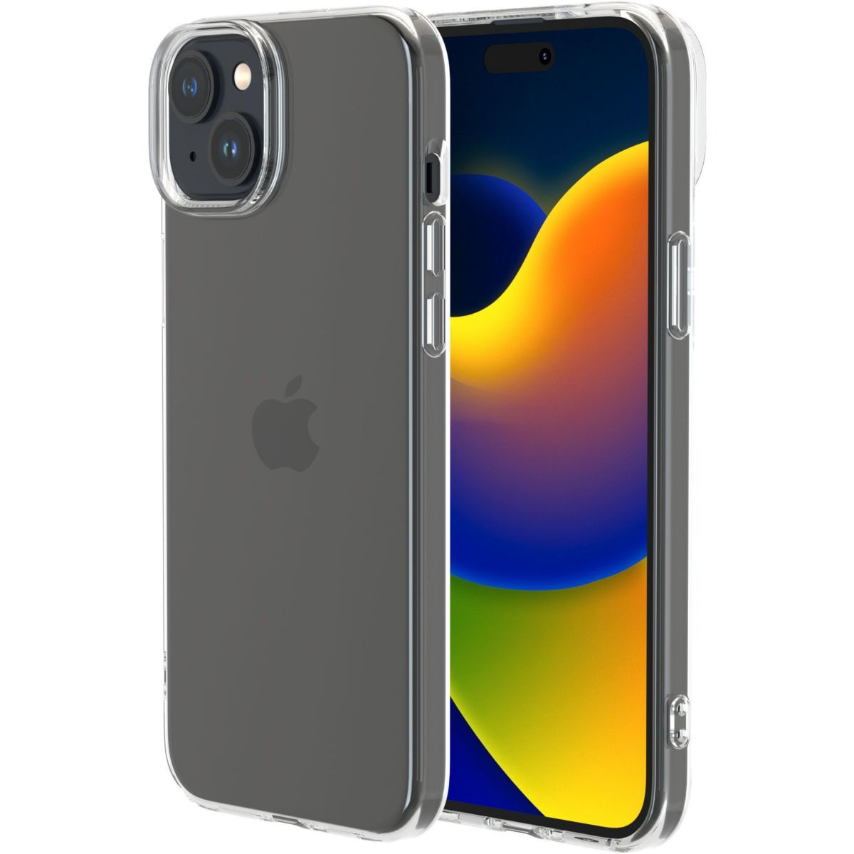 Coque iPhone 15 Plus Souple Made In France couleur unique, ESSENTIEL B