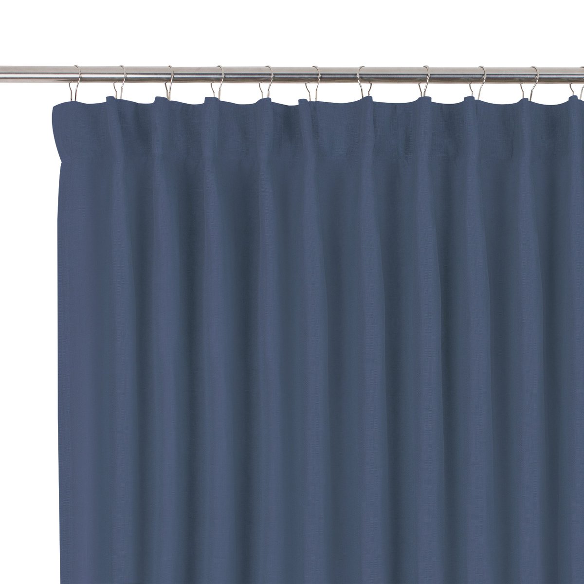 Rideau tamisant en lin, LENAYA bleu, INSPIRE