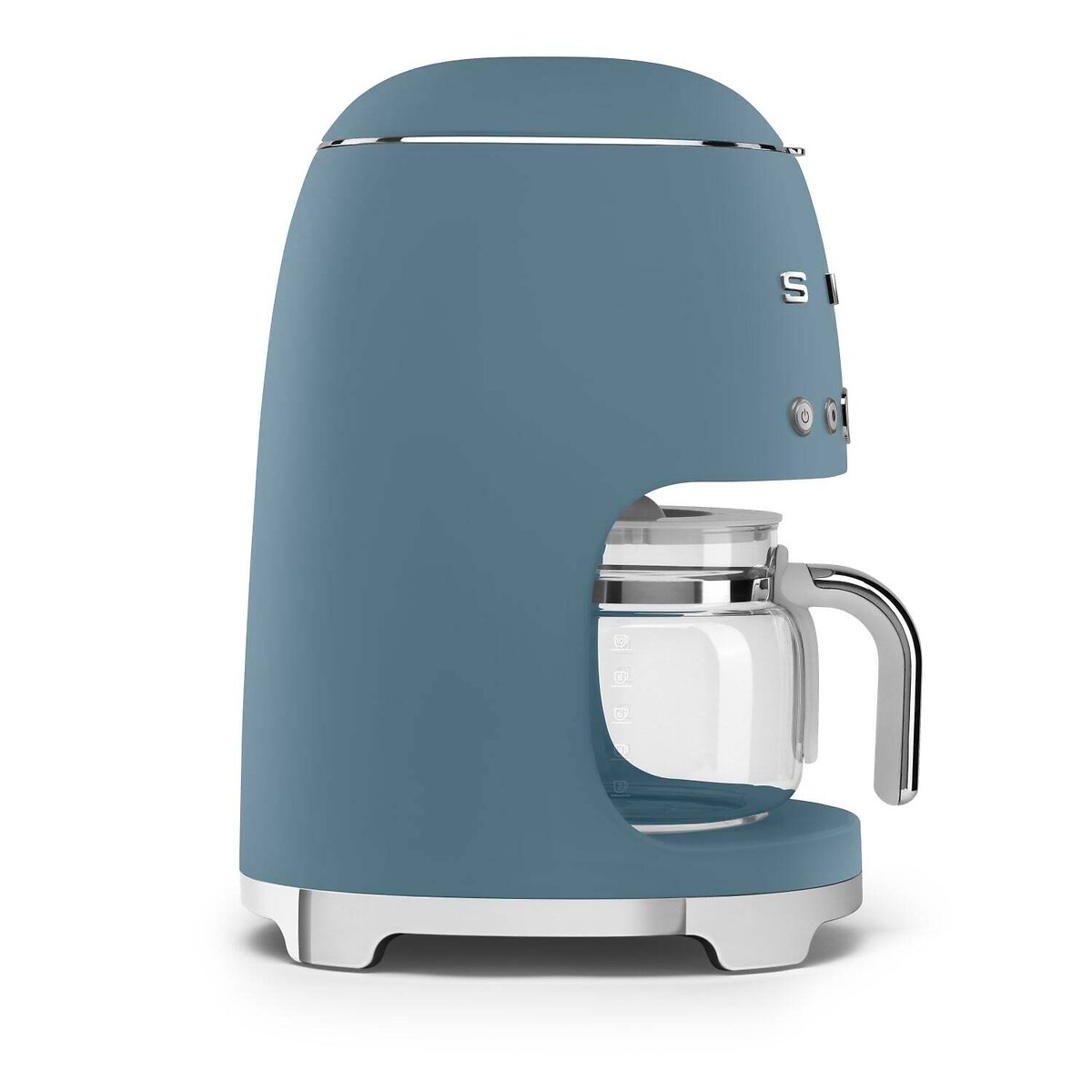 Retro Style Matte Drip Filter Coffee Machine - DCF02B blue, SMEG