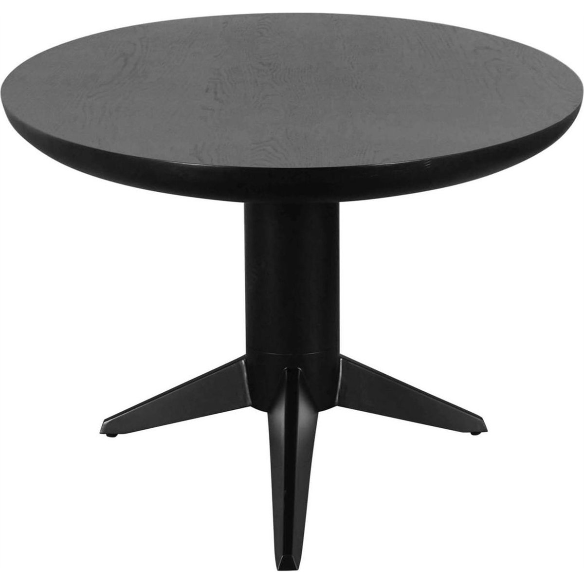 Table à manger ovale en bois noir, RECOLLECTION