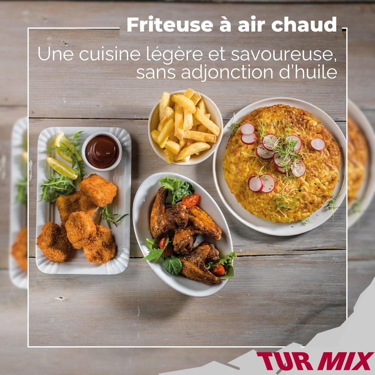 Friteuse à air chaud 3,5 L blanc, ROTEL