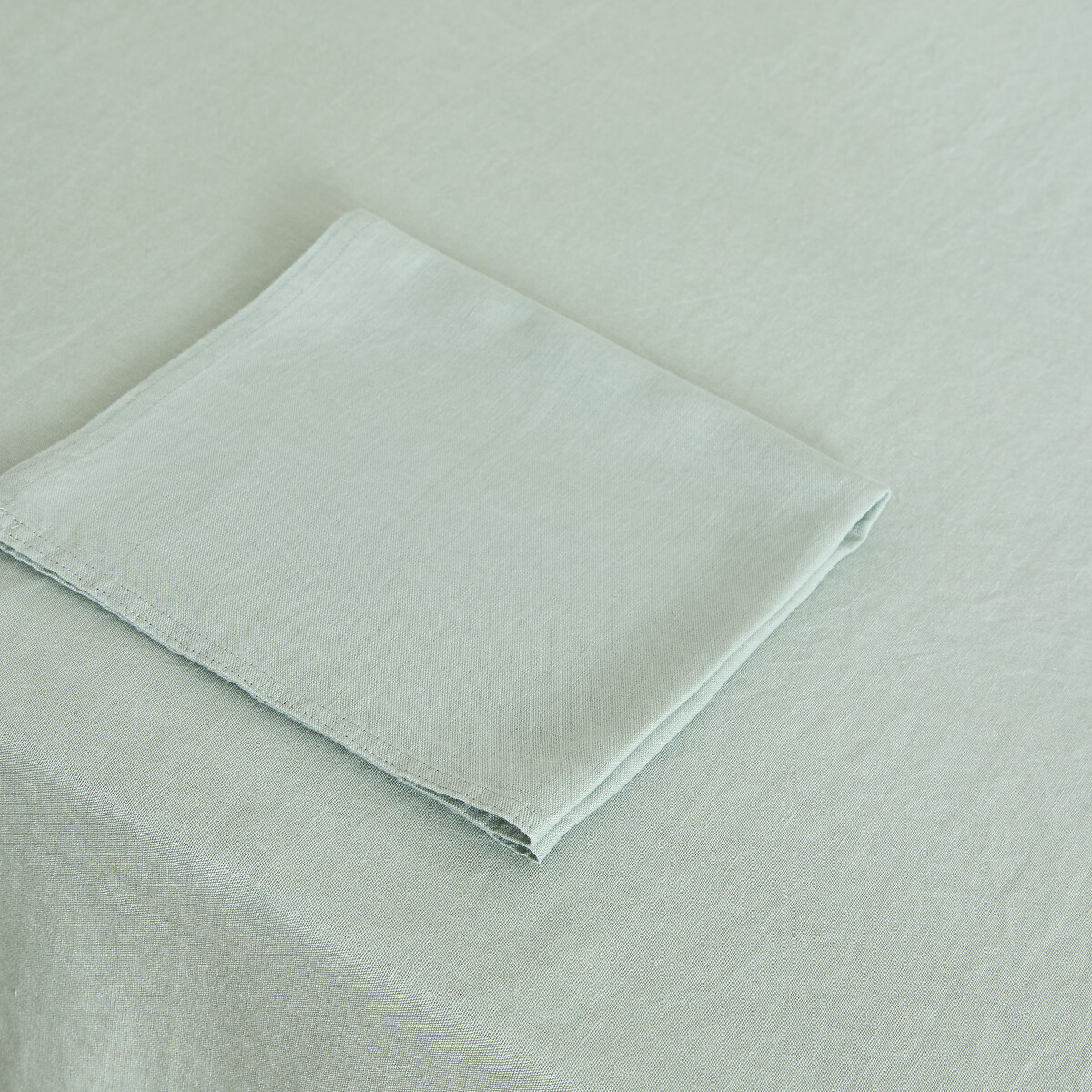 Nappe lin lavé, Victorine opaline, LA REDOUTE INTERIEURS