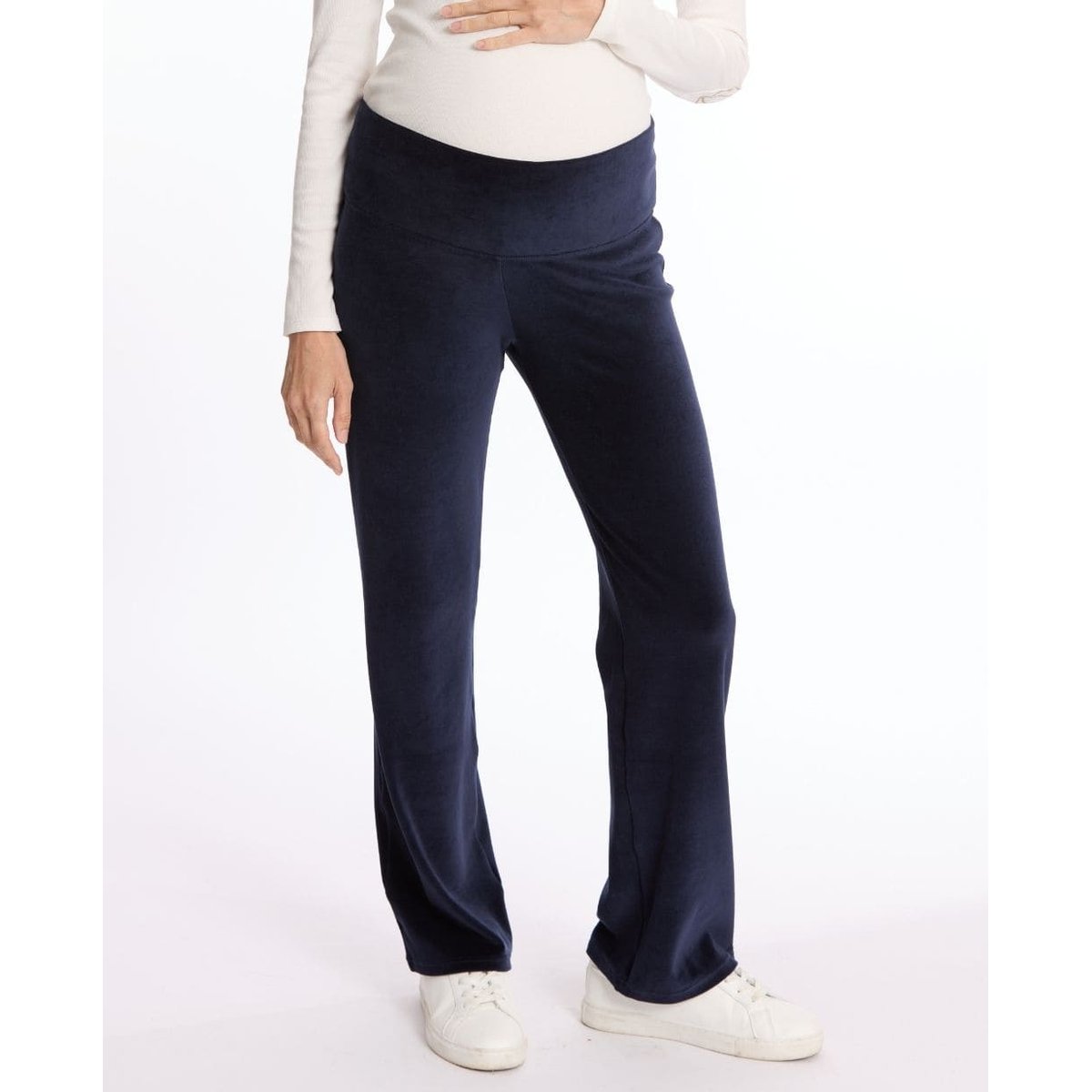 Pantalon de maternité Enzo marine, CACHE COEUR