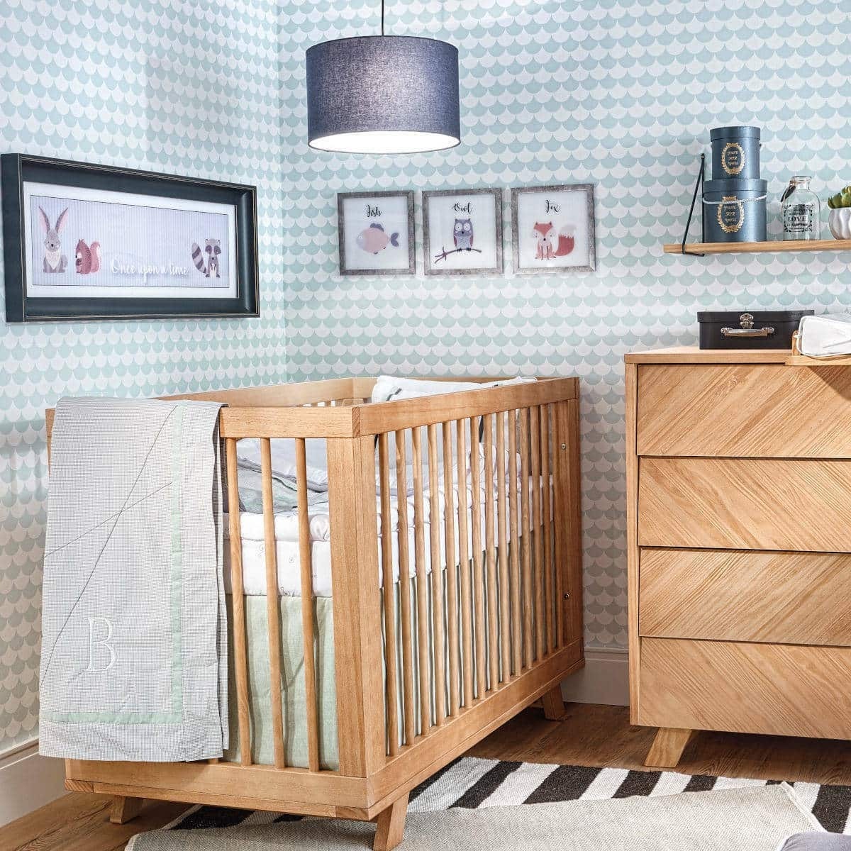 Lit évolutif bébé Montessori Bois massif  KYOTO bois naturel, AKITEN RETAIL
