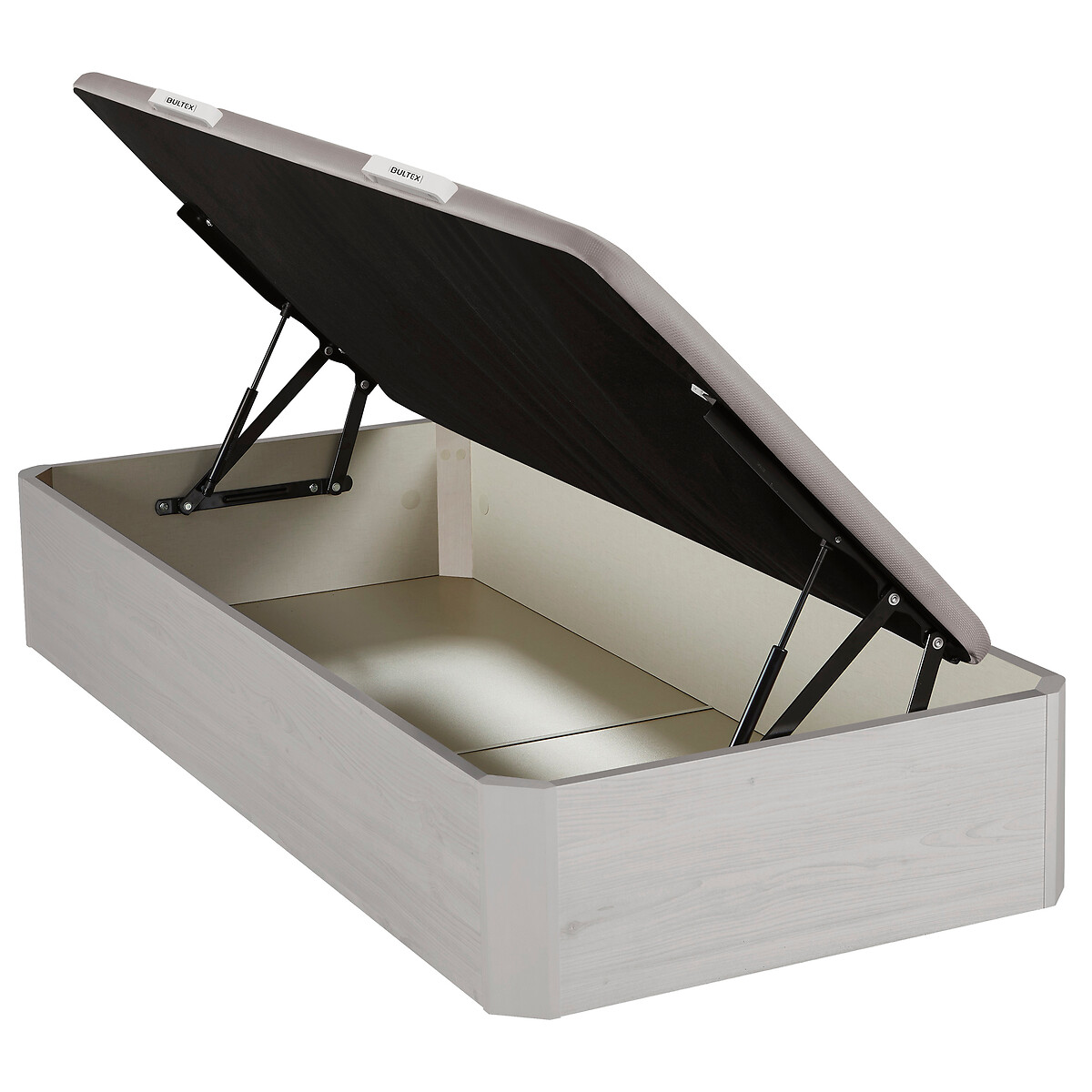 Boxspring, SPACE UP JUNIOR bleached eikenhout, BULTEX