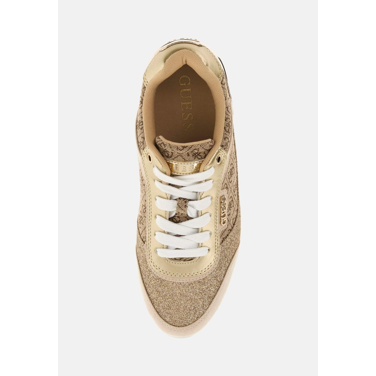Basket Hansini Logo 4G beige, GUESS