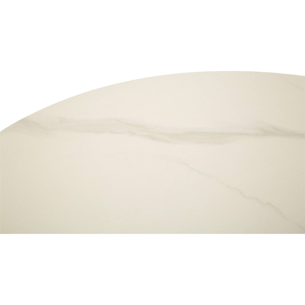 Table de bar ronde effet marbre GLAM or et blanc, RECOLLECTION