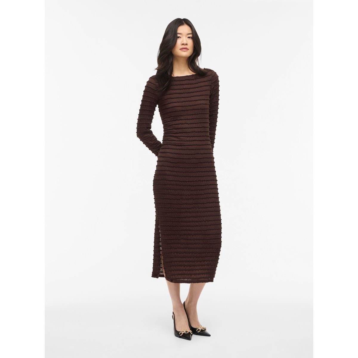 Robe Mi-Longue coffee bean, VILA