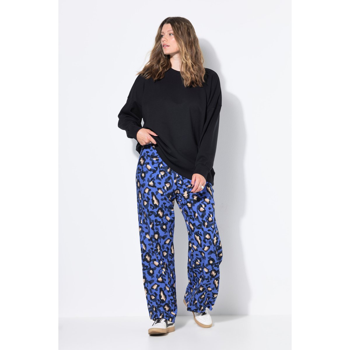 Pantalon en mousseline saphir, STUDIO UNTOLD