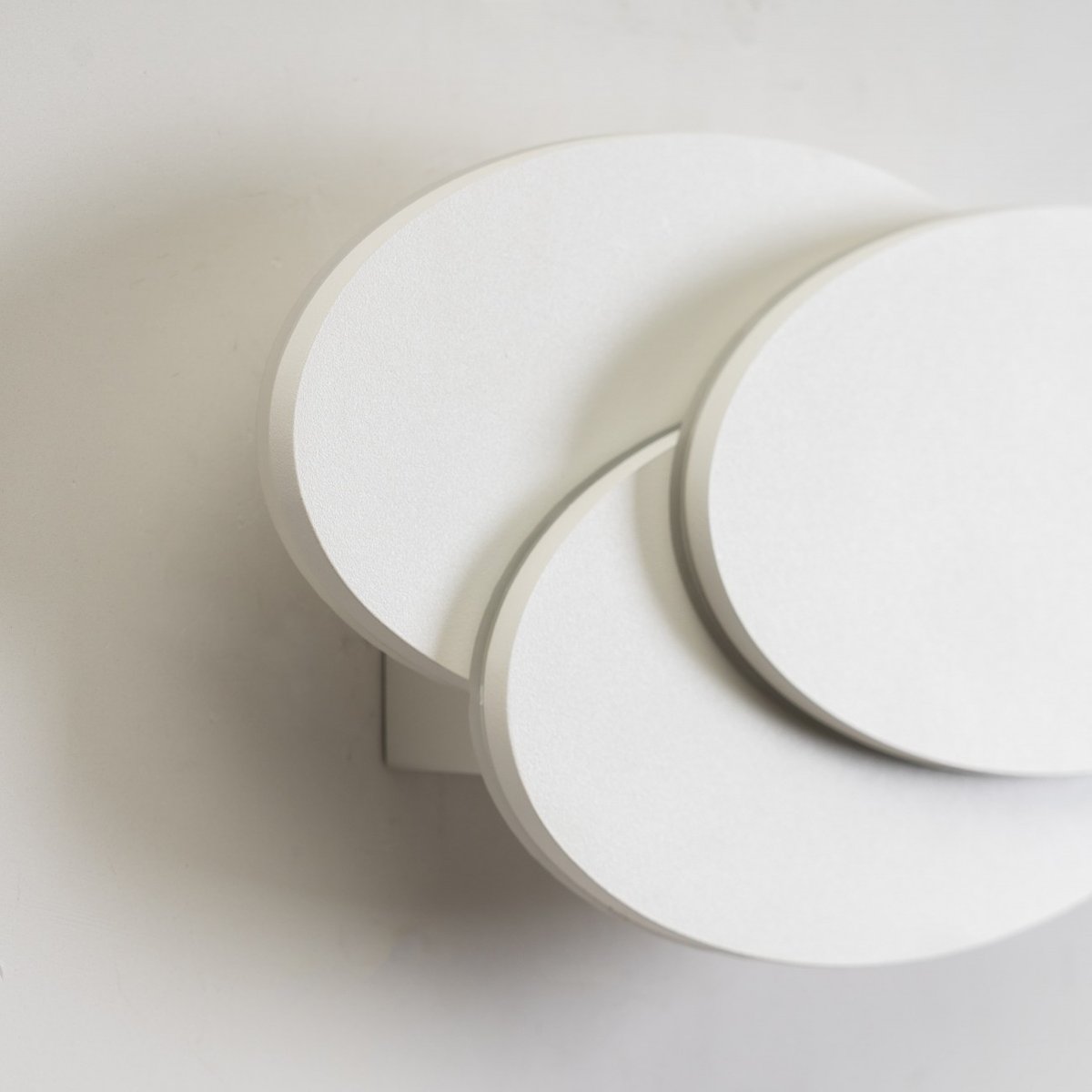 Applique LED triple ovale murale - TRIPLE LUNAR blanc, KOSILUM