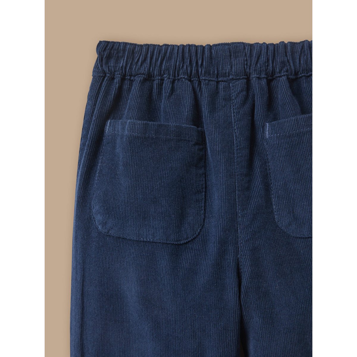 Pantalon en velours marine, CYRILLUS
