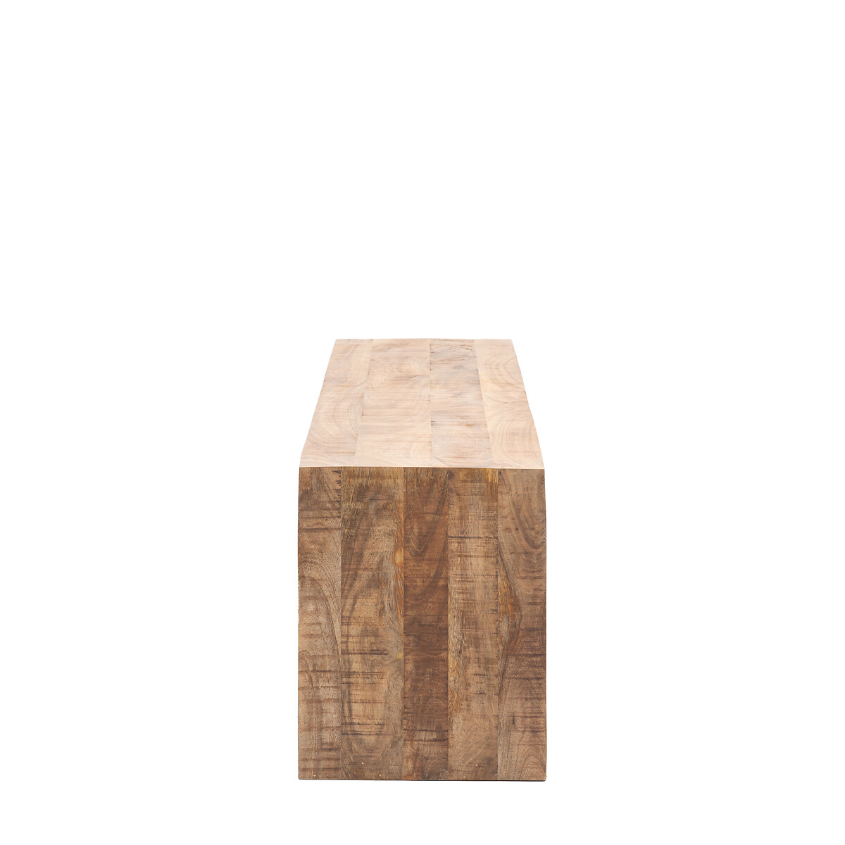Rustana Weathered Mango Wood 3 Seater Dining Bench (160 cm) wood, ÉDITÉ