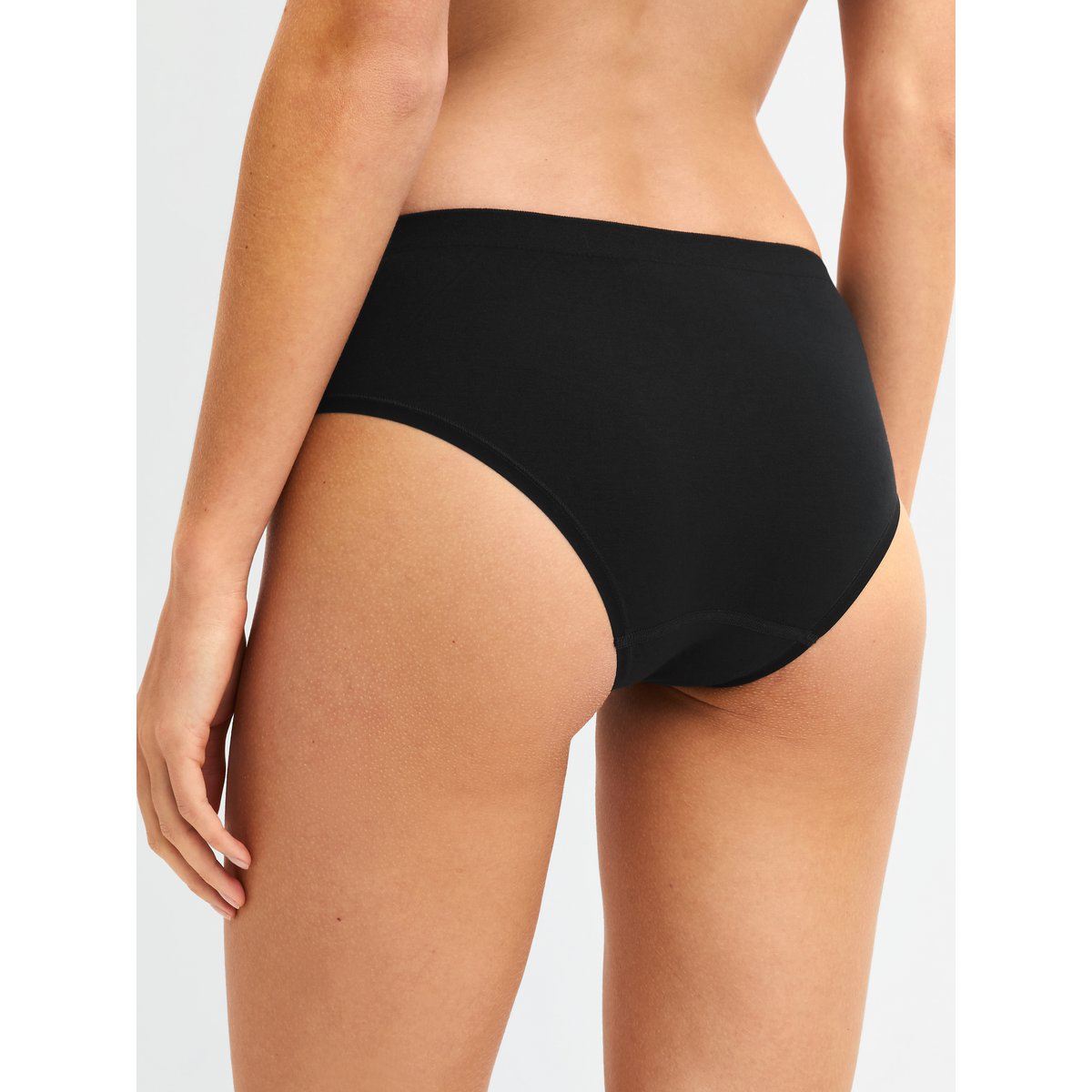 Culotte Modal SEAMLESS NATURAL noir, CALIDA