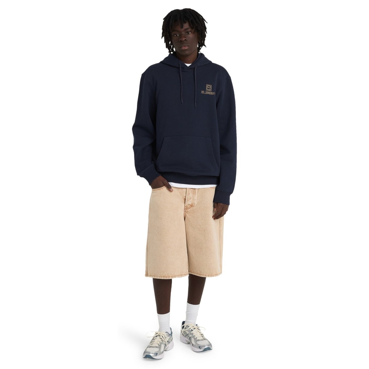 Sweat à capuche INNER WORKINGS bleu eclipse navy, ELEMENT