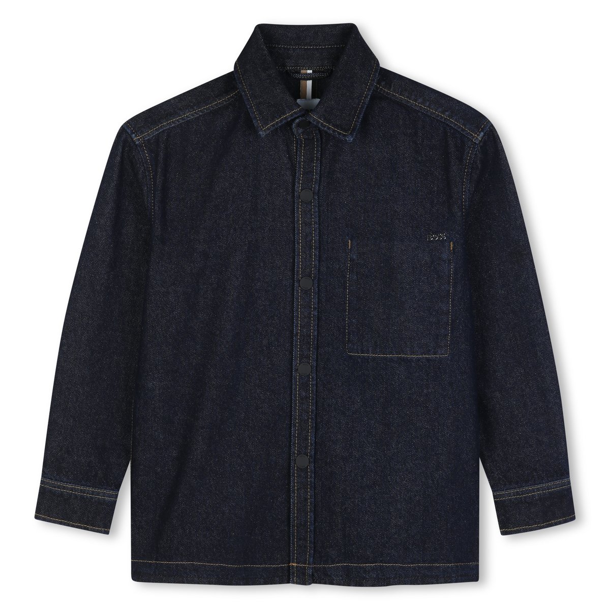 Chemise en denim denim brut, BOSS KIDSWEAR