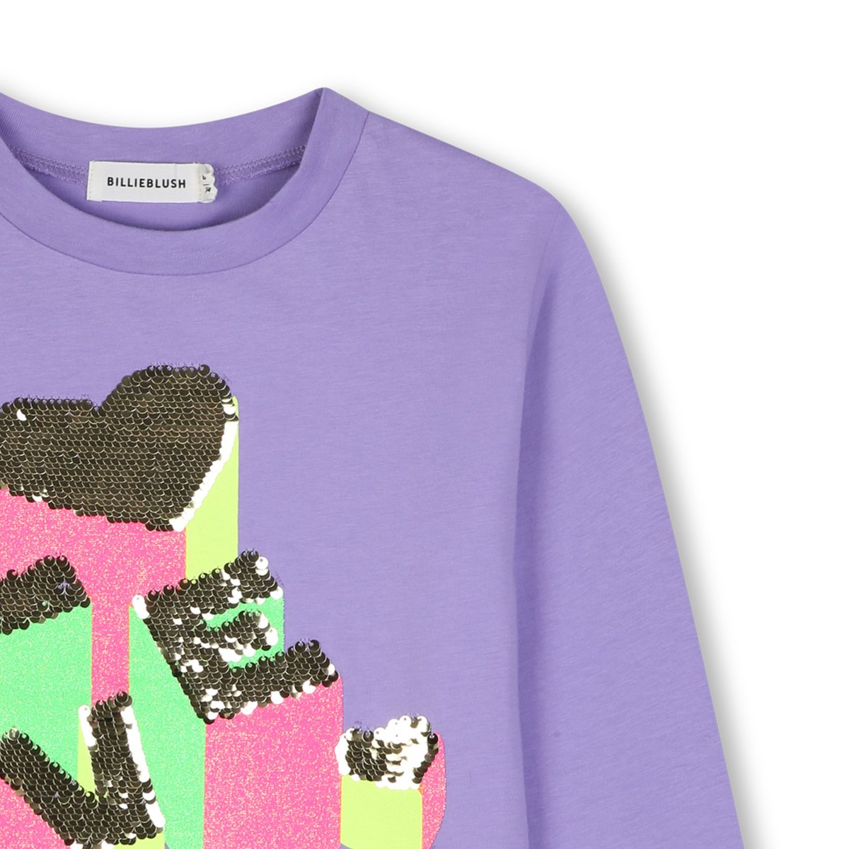 Tee-shirt manches longues violet tulip, BILLIEBLUSH