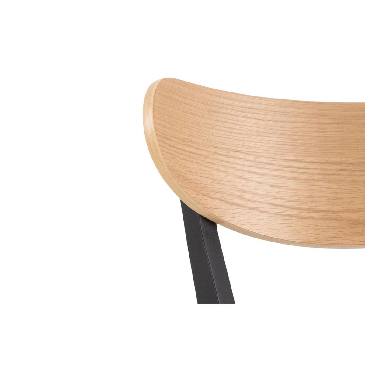 Tabourets de bar scandinaves en bois (lot de 2) - LETA chêne, HELLIN, DEPUIS 1862