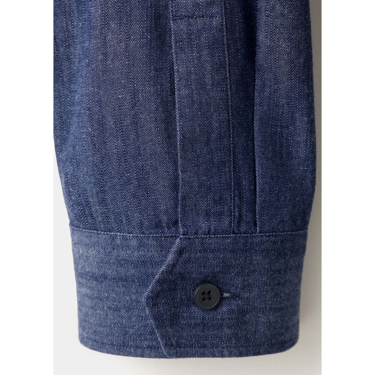 Surchemise en denim 100 % coton bleu marine, MANGO MAN