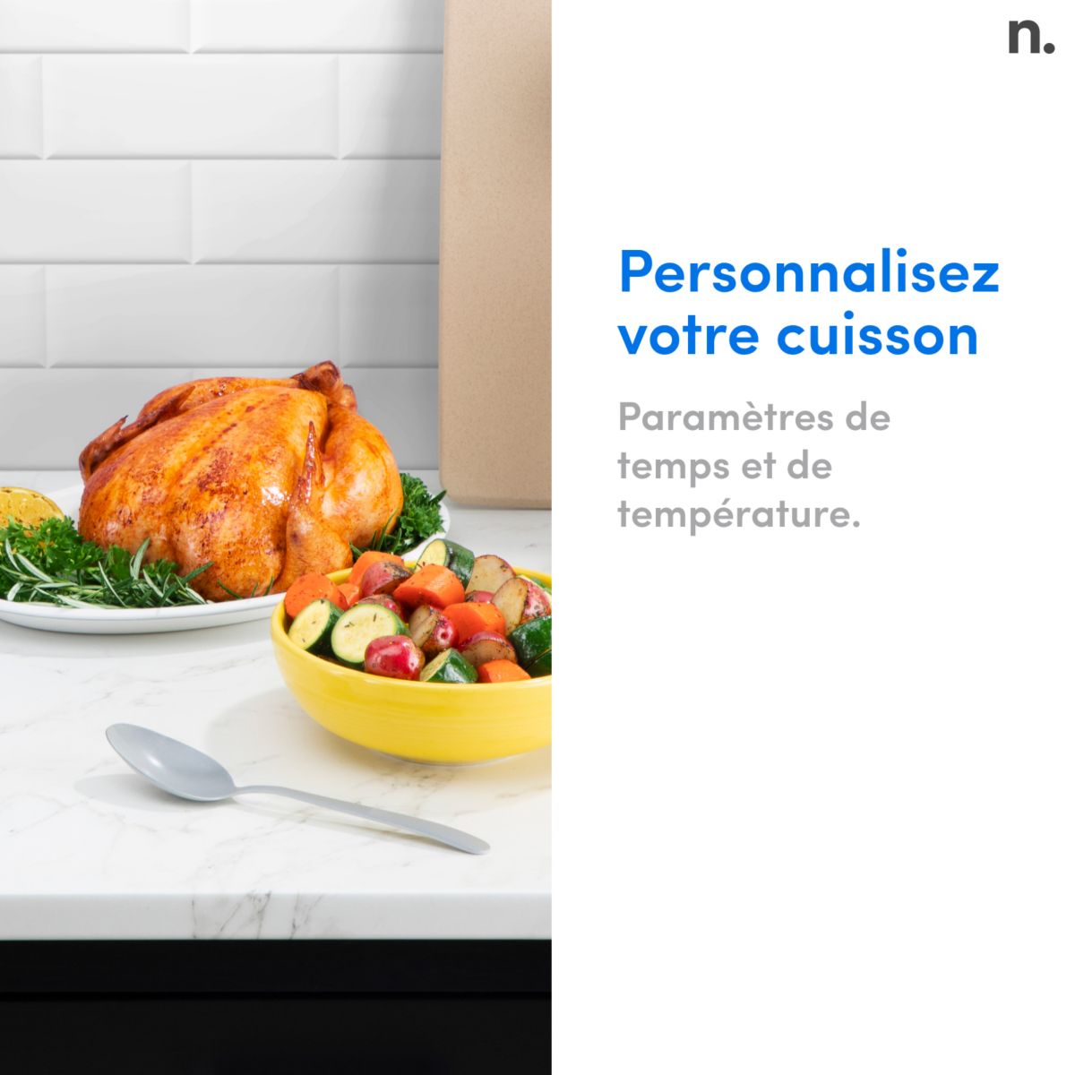 Friteuse sans huile airfryer NBA071B couleur unique, NUTRIBULLET